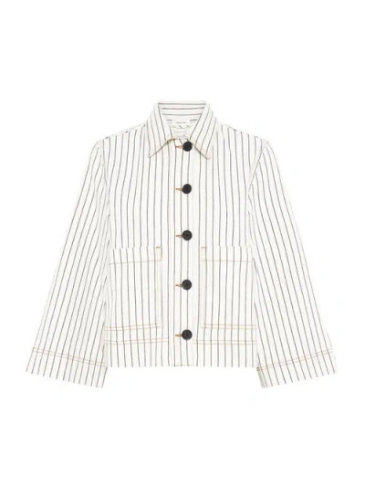 Gerard Darel Tamea Relaxed Tailored Box Fit Jacket In Multi