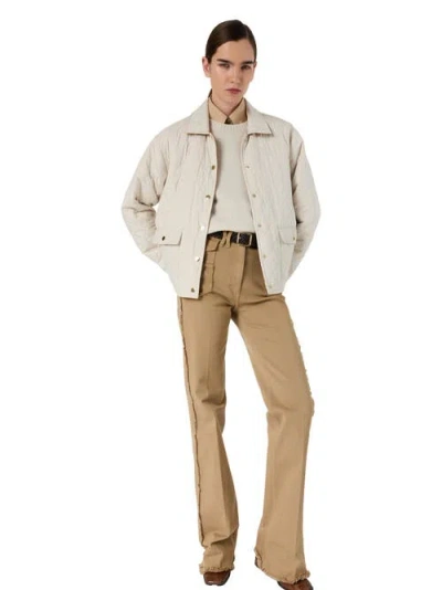 Gerard Darel Pheona Reversible Jacket In White