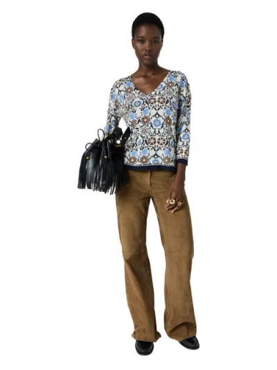 Gerard Darel Liva Top In Blue