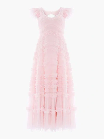 Needle & Thread Amara Backless Gown In Pink