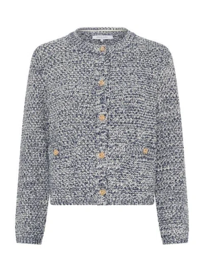 Gerard Darel Leora Button Front Cardigan In Multi