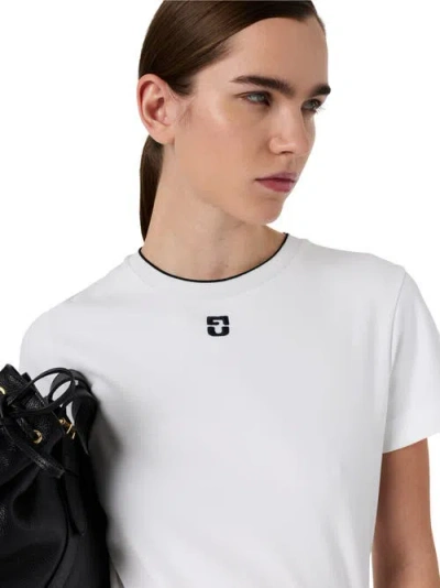 Gerard Darel Maiane Monogram Logo T-shirt In Multi