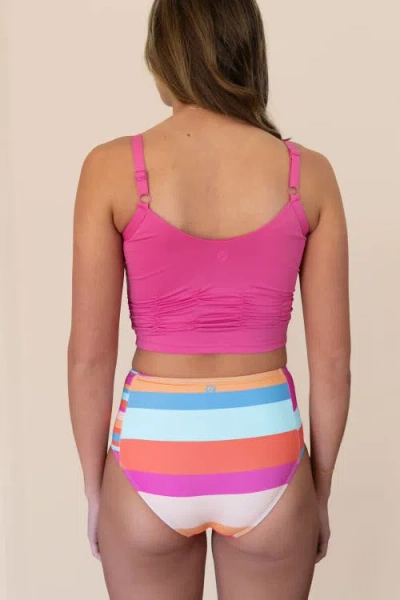 Nani Zip Pocket Swim Bottom In Multi