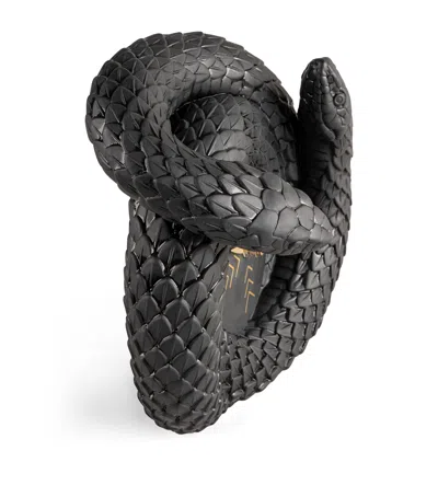 Lladrò Snakes Clock In Black
