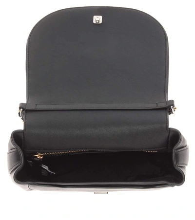 Shop Marc Jacobs Kiki Kiki Leather Shoulder Bag In Llack