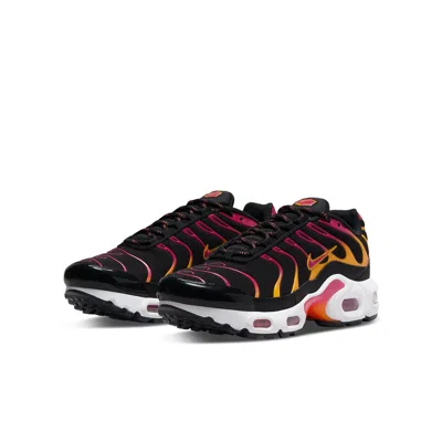 Nike (gs)  Air Max Plus 'black Active Pink' In Multi