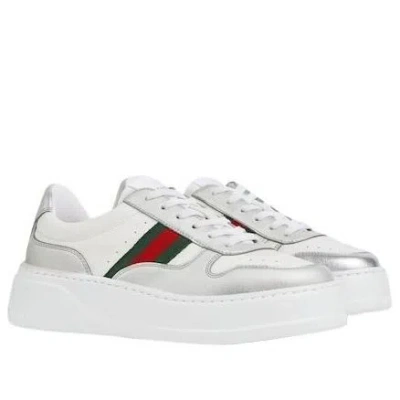 Gucci Sneakers Featuring Oversized Platform Sole In White