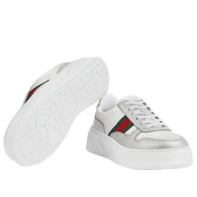Gucci Sneakers Featuring Oversized Platform Sole In White