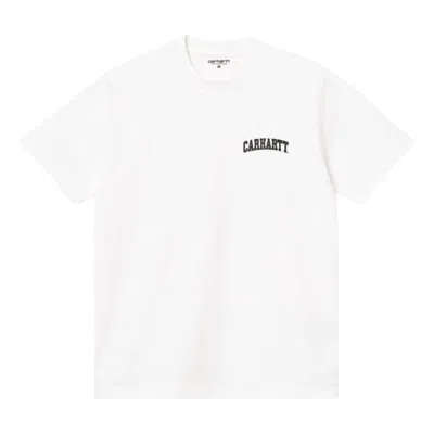Carhartt Wip University Script T-shirt In White