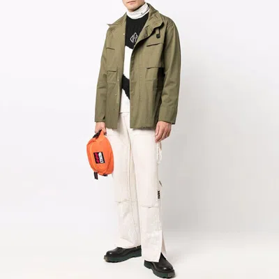 Off-white Fw21 Arrow Pattern Jacket Version Green