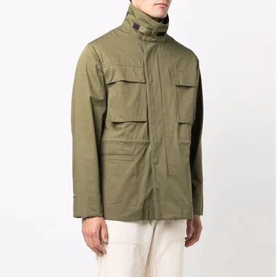 Off-white Fw21 Arrow Pattern Jacket Version Green