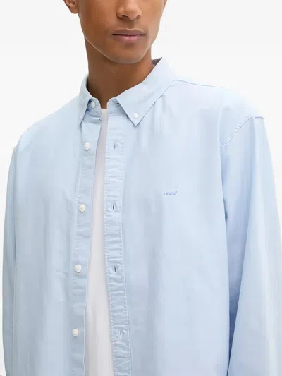 Levi's Buttoned Shirt In Blue