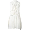 CHLOÉ ruffled embroidered trim dress,17SRO1417S104