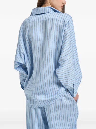 Iro Striped-pattern Shirt In Blue