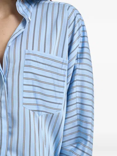 Iro Striped-pattern Shirt In Blue