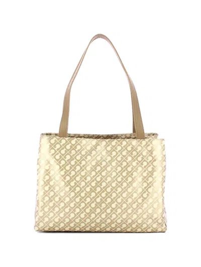 Gherardini Top Handle Medium Bag In Neutral