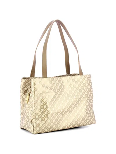 Gherardini Top Handle Medium Bag In Neutral