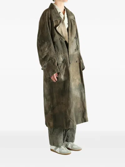 Ziggy Chen Double-breasted Coat In Multi