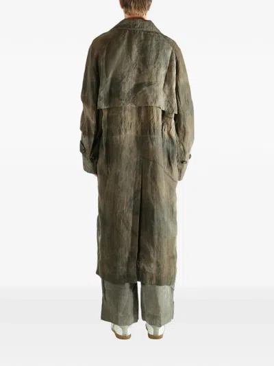 Ziggy Chen Double-breasted Coat In Multi