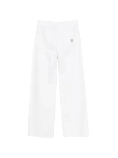 Denimist Deck Patch-pocket Jeans In White