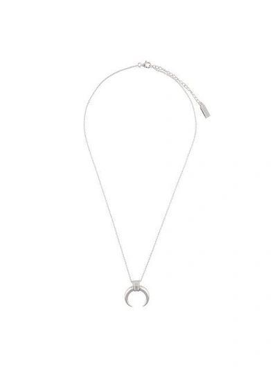 Shop Nialaya Jewelry 'skyfall' Tiger Tooth Necklace - Grey