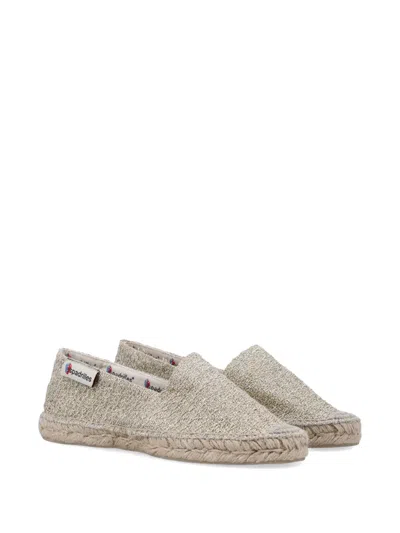 Espadrilles Glitter Mesh  In Neutral