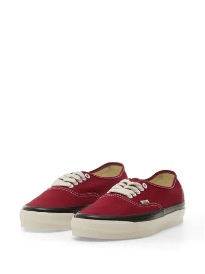 Vans Lx Authentic 44 Deck Sneakers In Red