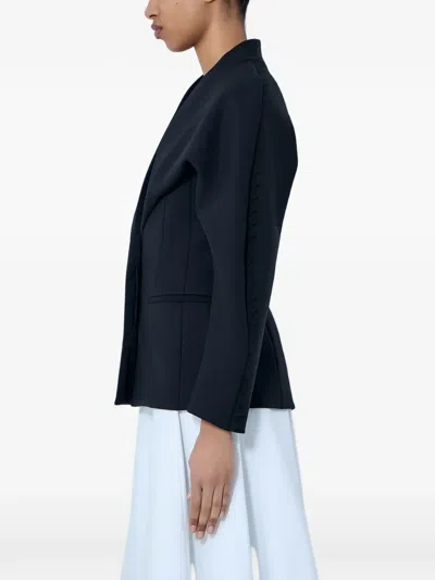 Jacquemus The Châle Jacket In Blue