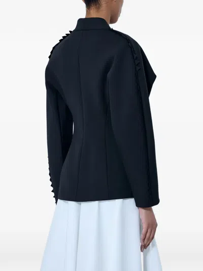 Jacquemus The Châle Jacket In Blue