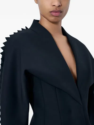 Jacquemus The Châle Jacket In Blue