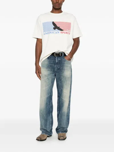 Rhude Graphic T-shirt In Multi