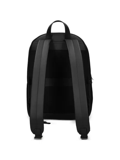 Tommy Hilfiger Zip-pocket Backpack In Black