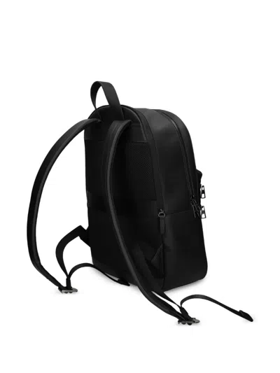 Tommy Hilfiger Zip-pocket Backpack In Black