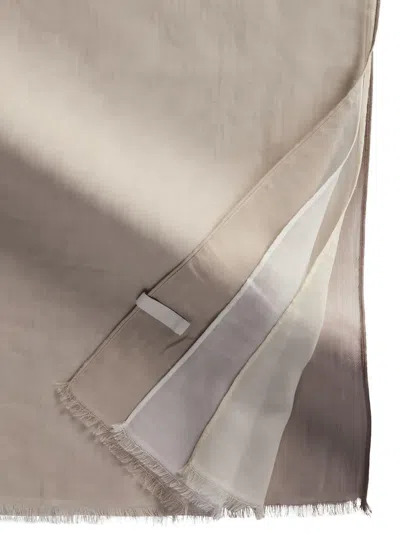 Marc O'polo Double-layer Scarf In Multi