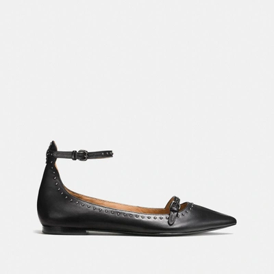 Coach jody best sale flat