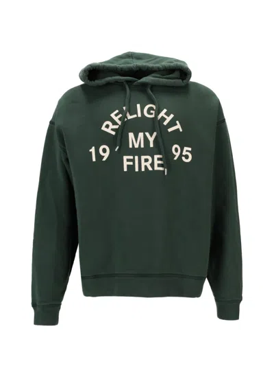 Dsquared2 Dark Green Sweatshirt In Dark Green