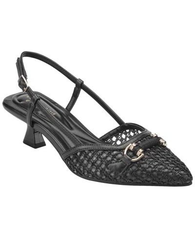 Easy Spirit Hetty Pointed Toe Slingback Pump In Black