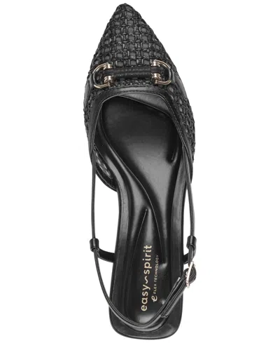 Easy Spirit Hetty Pointed Toe Slingback Pump In Black