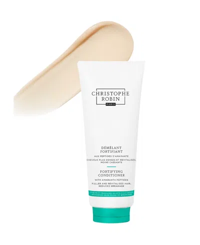 Christophe Robin Fortifying Conditioner With Amaranth Peptides In Transparent
