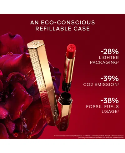 Guerlain 391 Vibrant Rose Kisskiss Honey-infused Intense Lipstick 1.85g In Pink