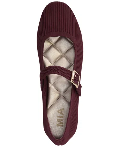 Mia Brita Mary Jane Flat In Multi
