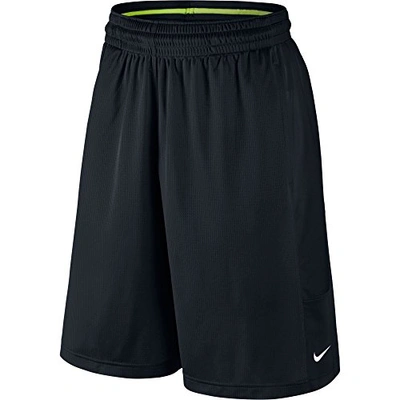 Nike Men's Cash 2.0 Basketball Shorts #718342-011 In Black/black/black/white