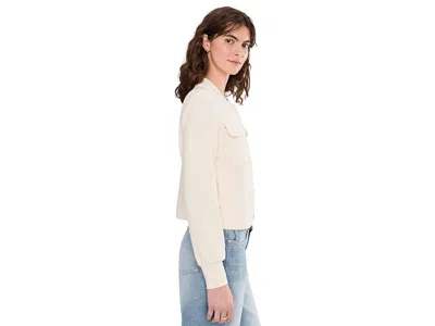 Varley Hartwell Button Through Sweat In Neutral