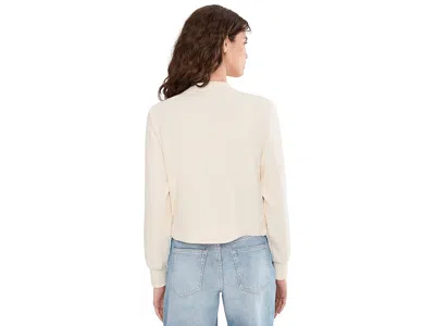 Varley Hartwell Button Through Sweat In Neutral