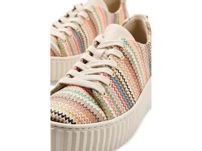 Gabor Woven Platform Sneaker In Multi