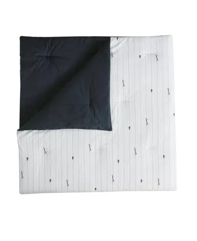 Lacoste Home Logo Stripe 3-pc. Comforter Sets, King In Multi
