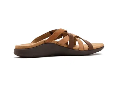 Aetrex Kasey Adjustable Slide Sandals In Multi