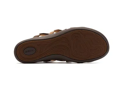 Aetrex Kasey Adjustable Slide Sandals In Multi