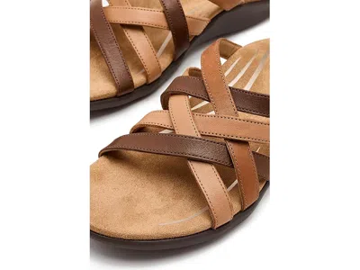 Aetrex Kasey Adjustable Slide Sandals In Multi