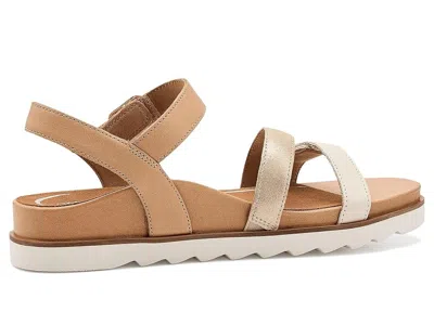 Aetrex Cass Platform Sandals In Neutral